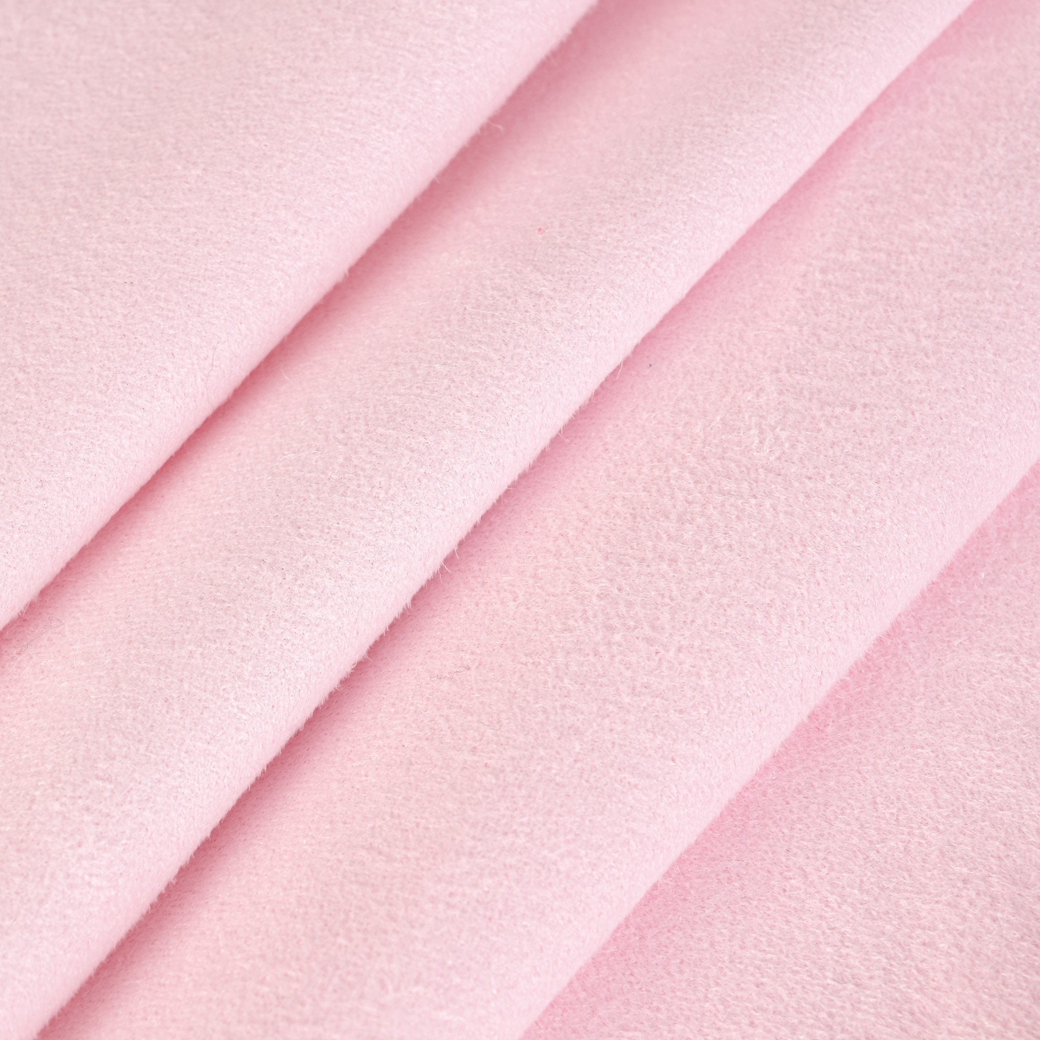 Baby Pink Suede Fabric 4963