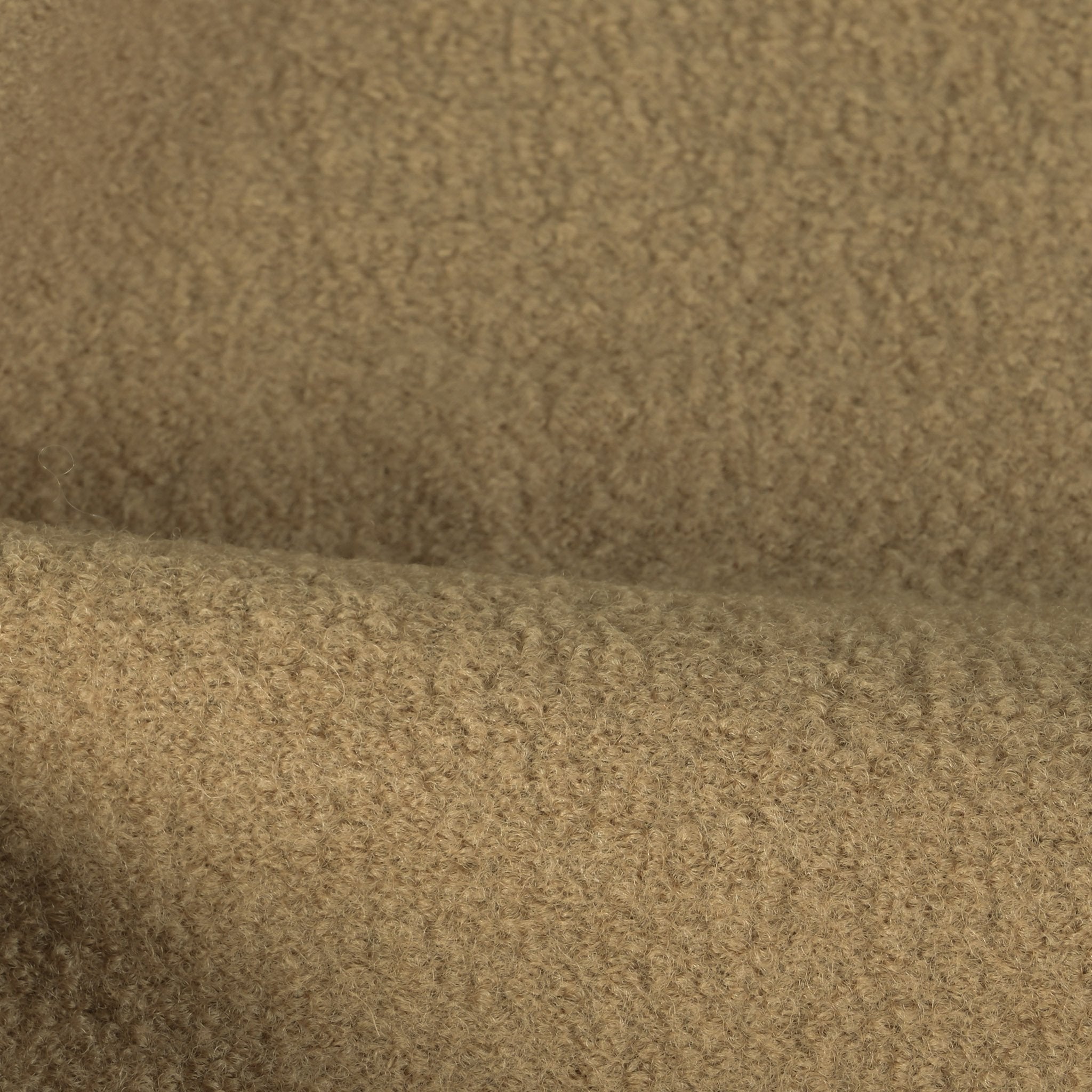 Beige Bouclé Coating Fabric 3806