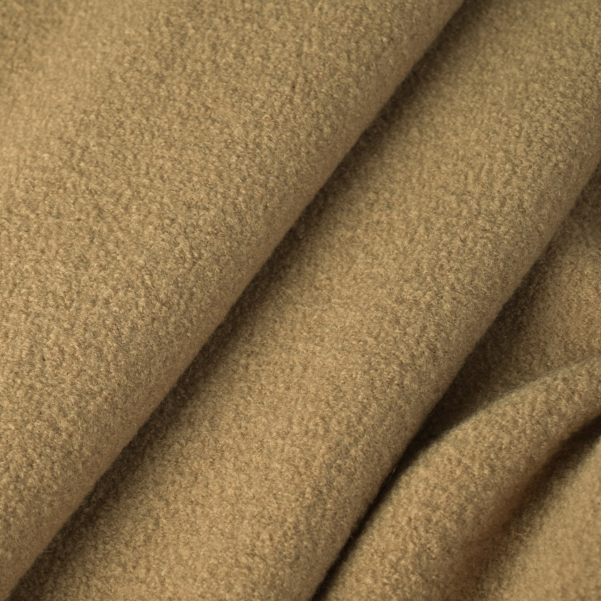 Beige Bouclé Coating Fabric 3806