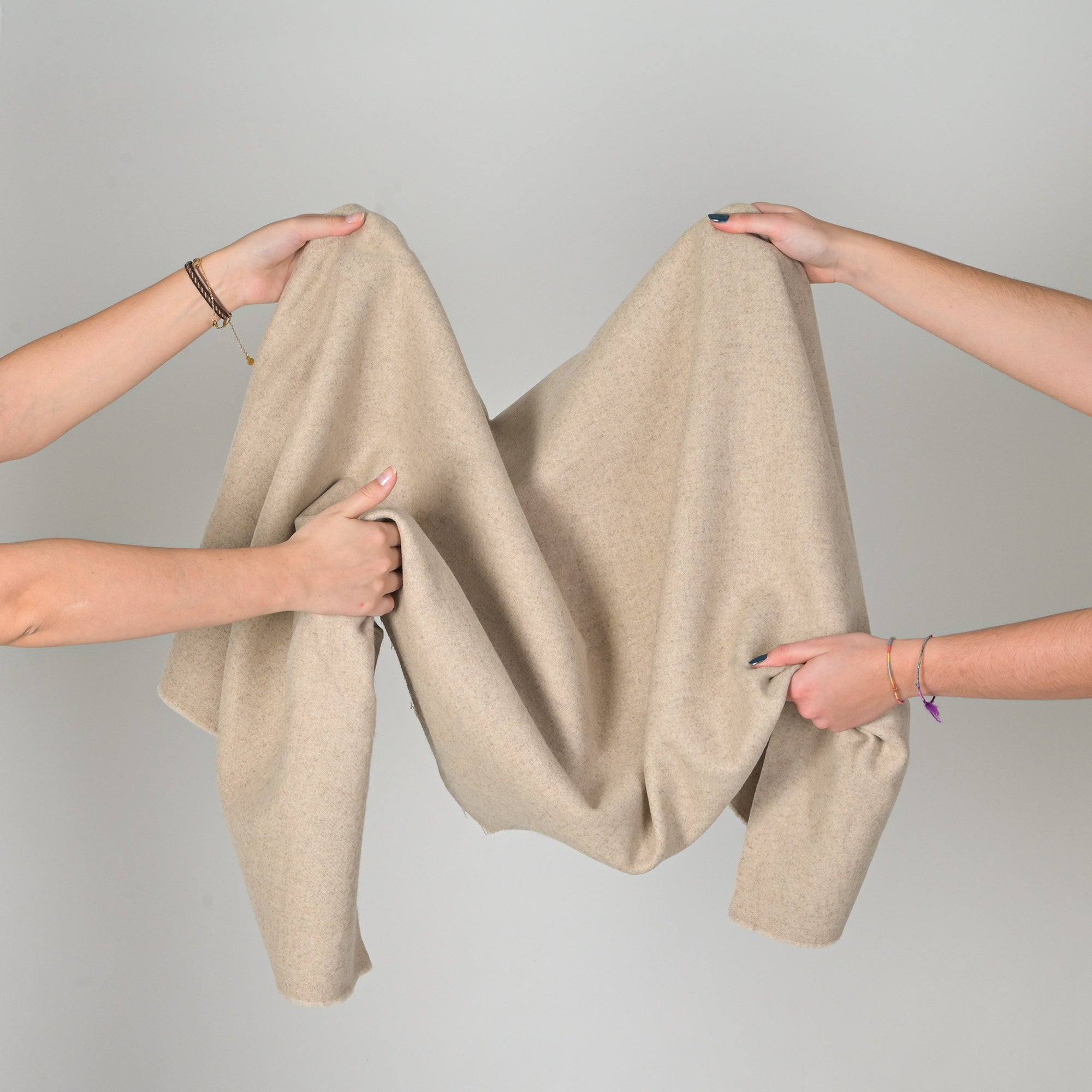 Beige Coating Fabric 75516