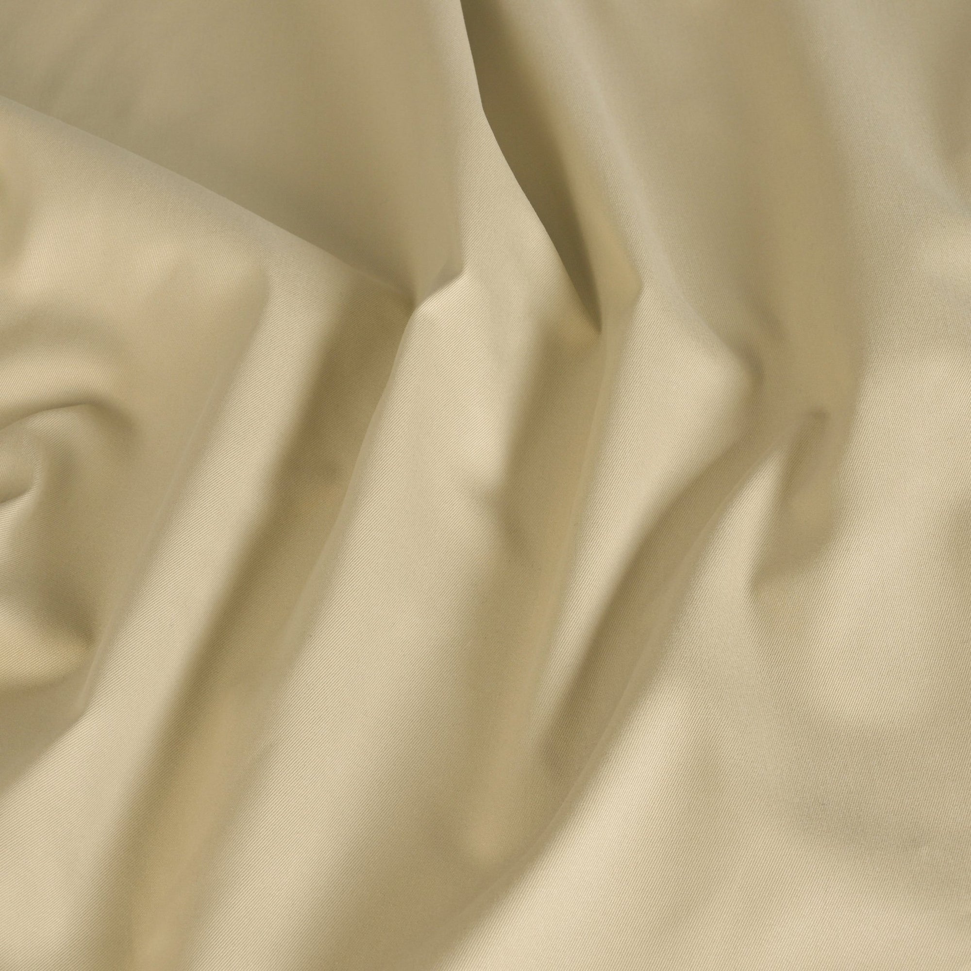 Beige Cotton Twill Fabric 3653