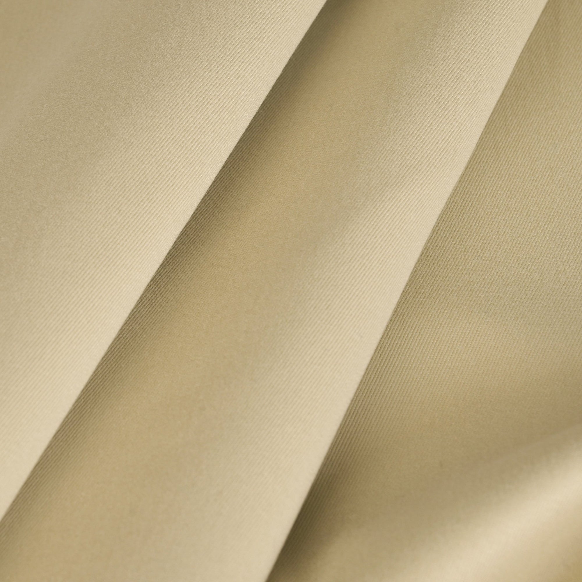 Beige Cotton Twill Fabric 3653