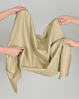 Beige Cotton Twill Fabric 3653