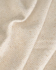 Beige Herringbone Bouclé Fabric 5134