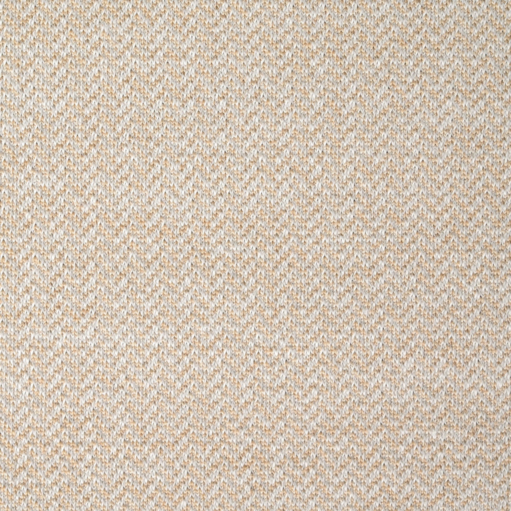 Beige Herringbone Jersey Fabric 11088