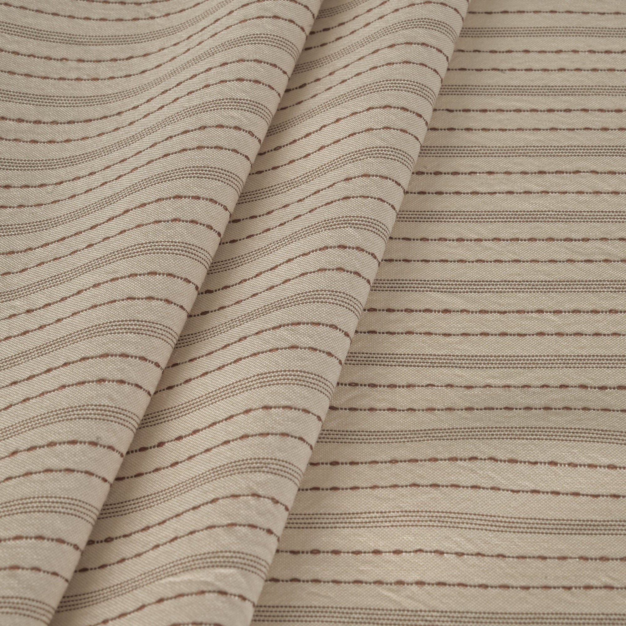 Beige Shirting Fabric 8226