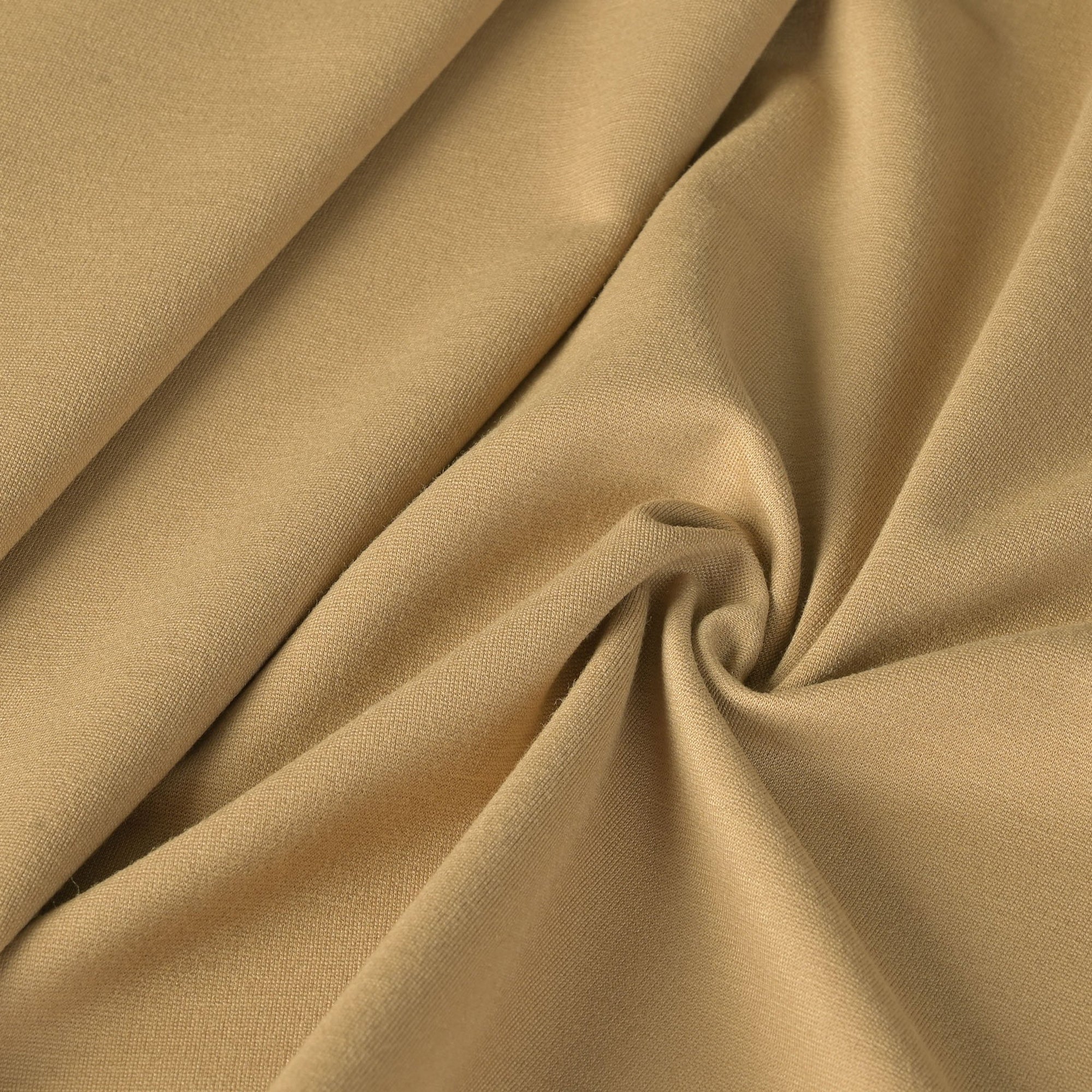 Beige Stretchy Knit Fabric 11076