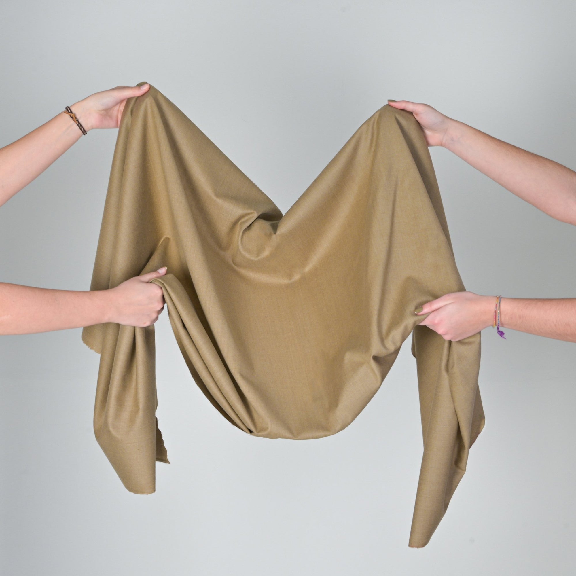 Beige Suiting Fabric 11108