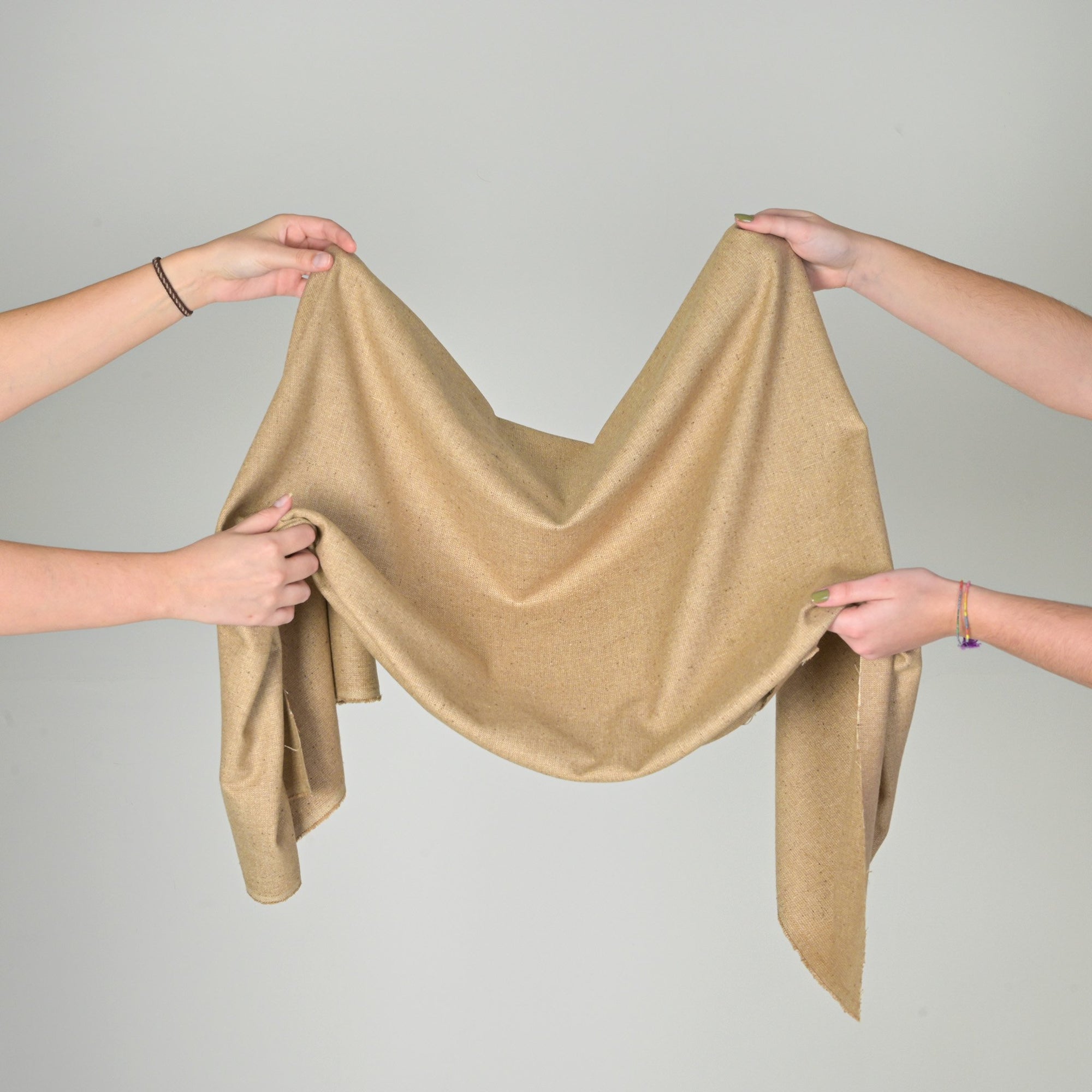 Beige Suiting Flannel Fabric 11126