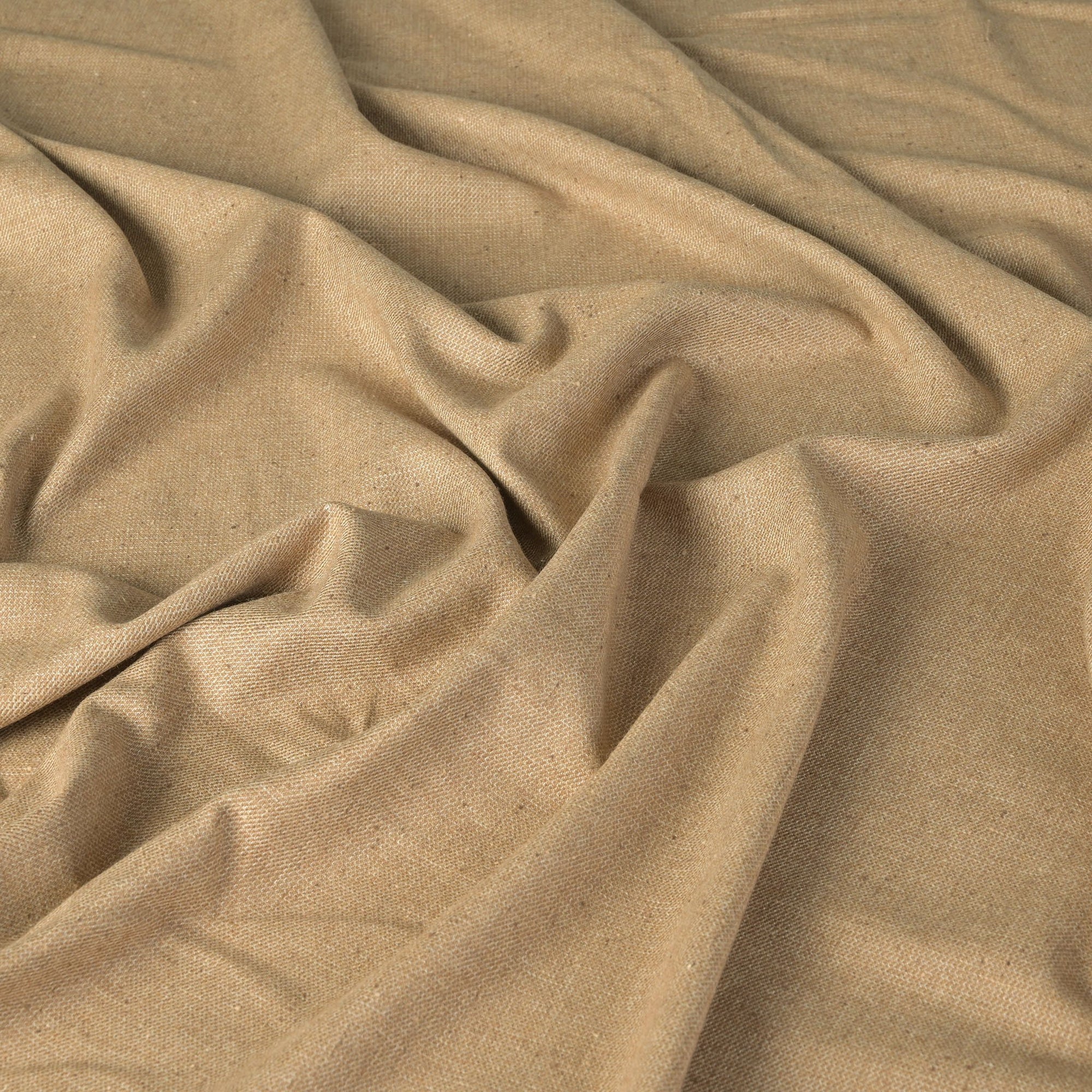 Beige Suiting Flannel Fabric 11126