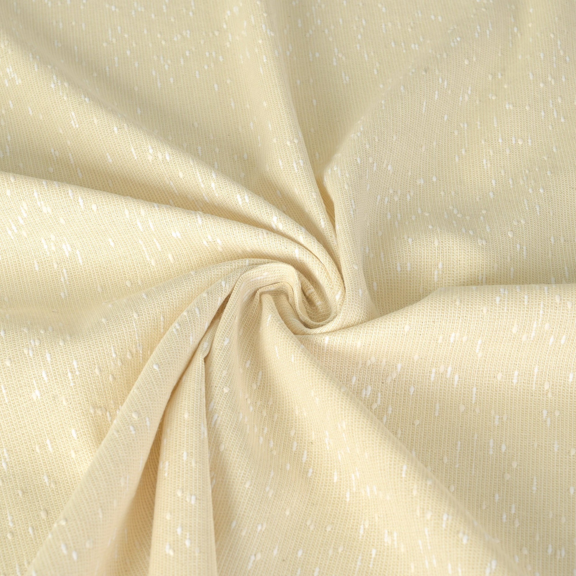 Beige Textured Canvas Fabric 11083