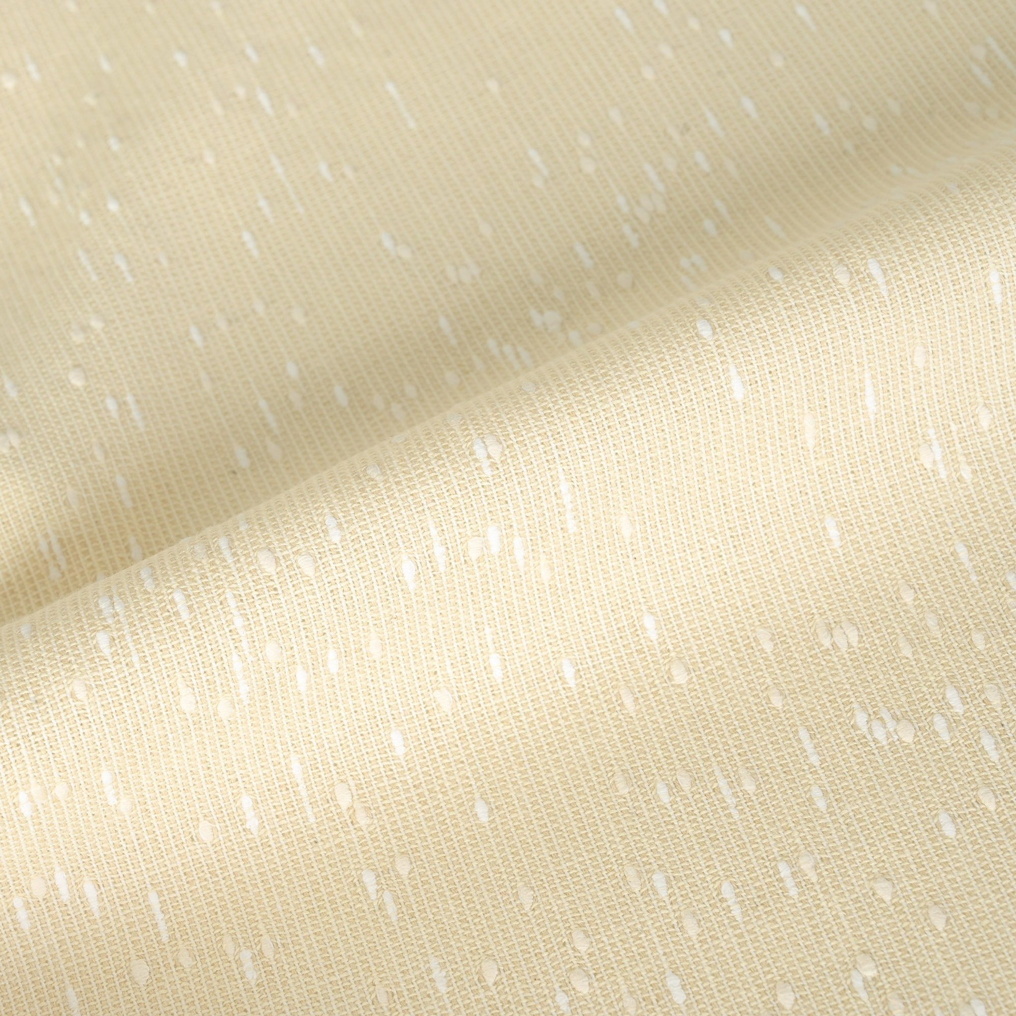 Beige Textured Canvas Fabric 11083