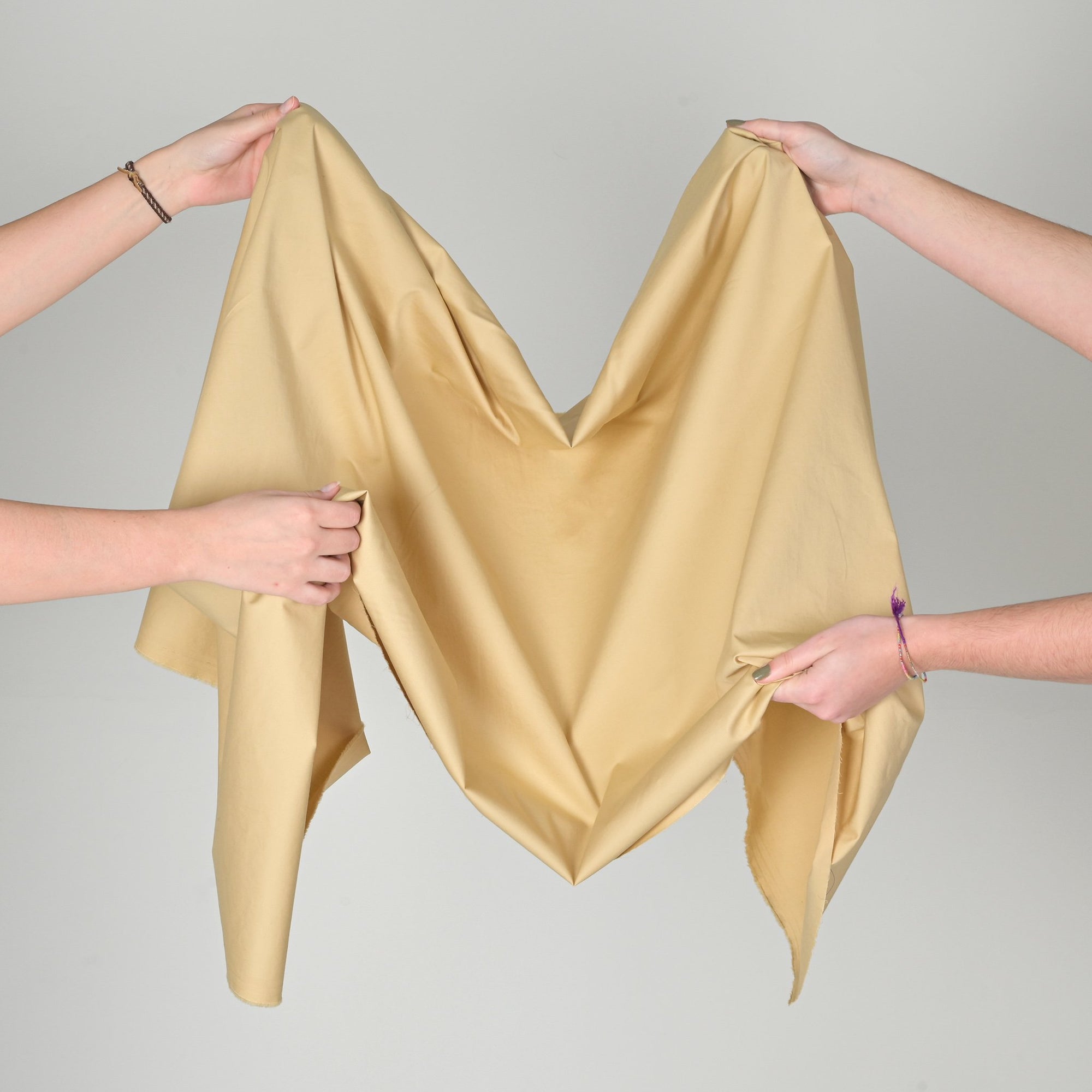 Beige Twill Fabric 11116