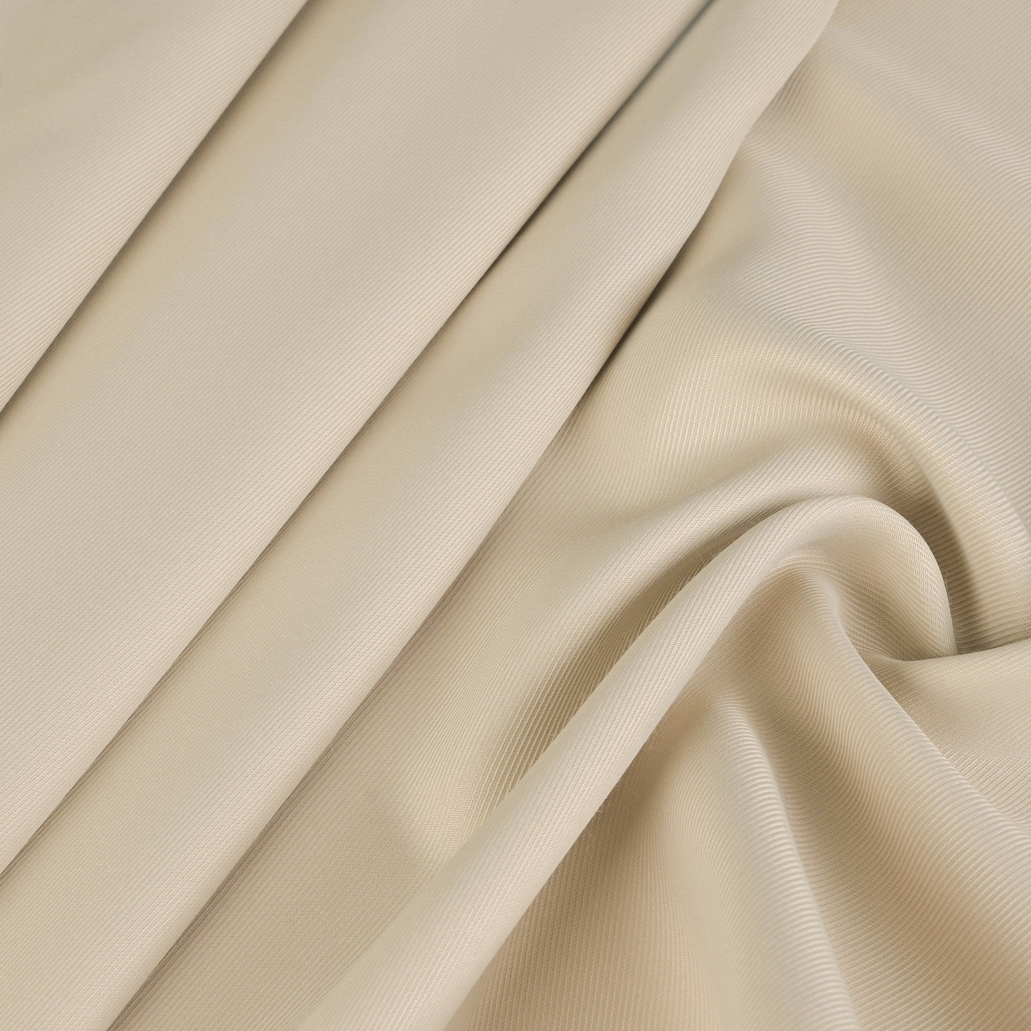 Beige Viscose Twill 8007