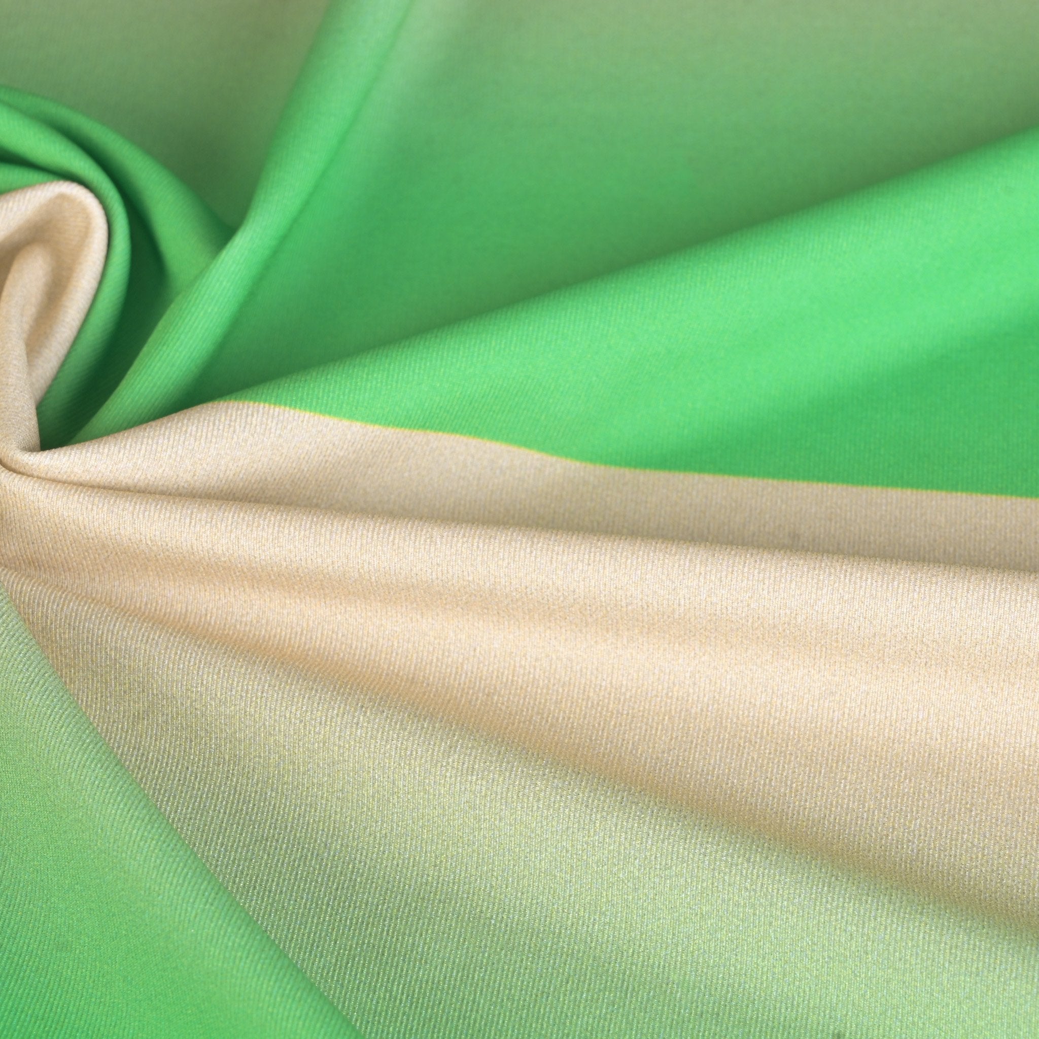 Beige and Green Gradient Jersey 6831