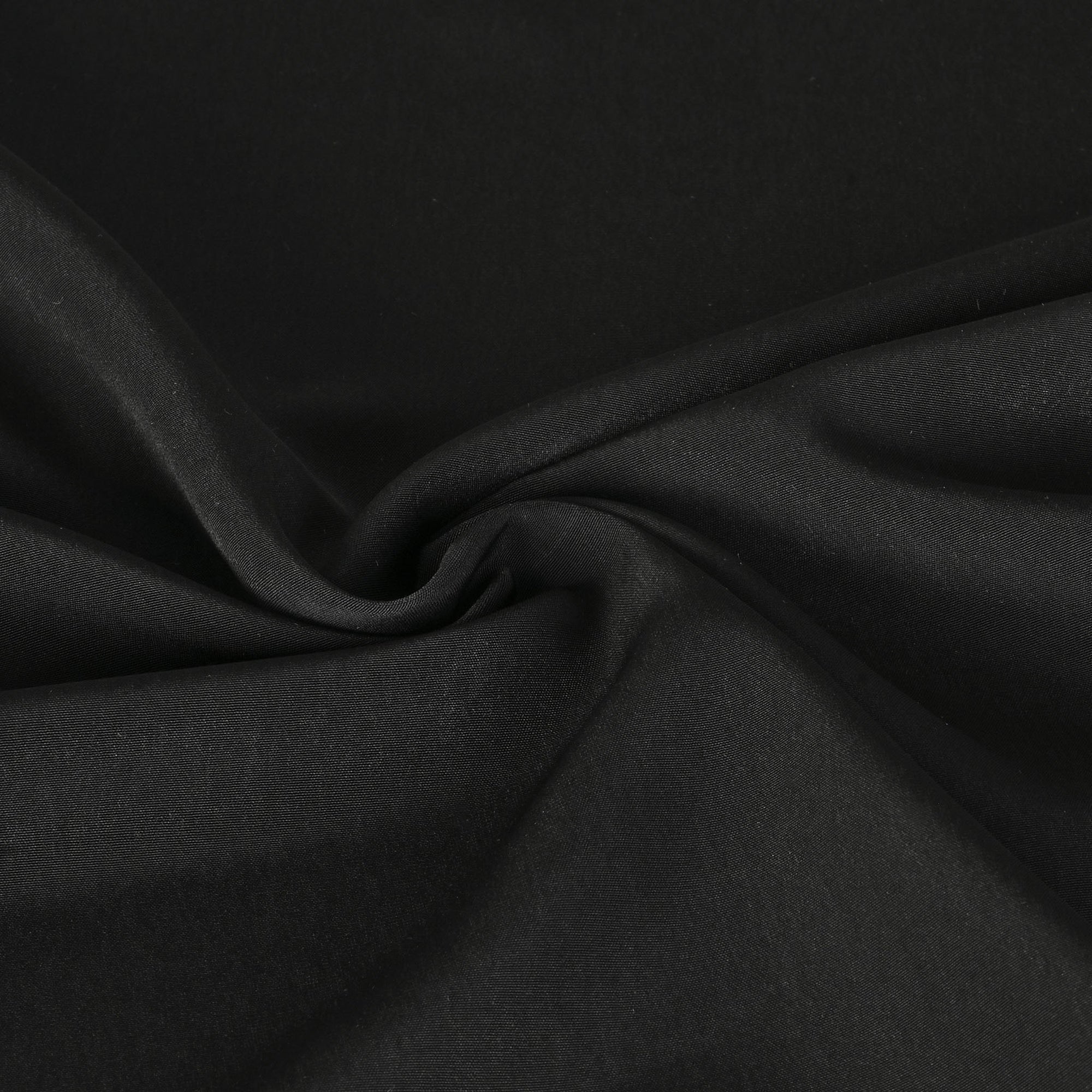 Black Blouse Weight Fabric 3336