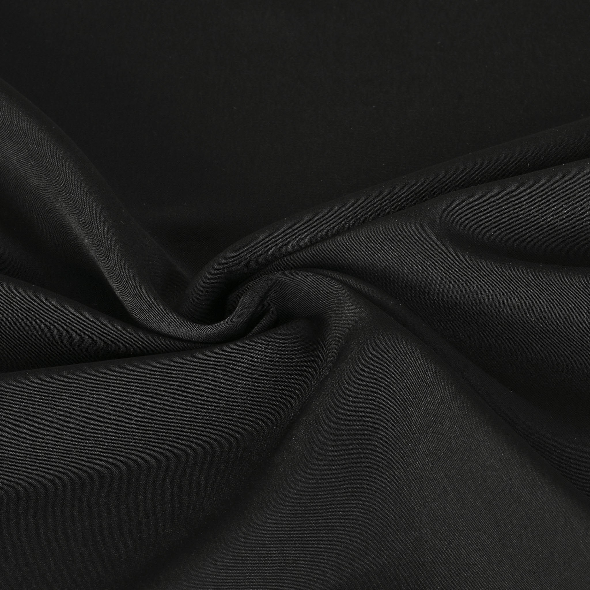 Black Blouse Weight Fabric 3336