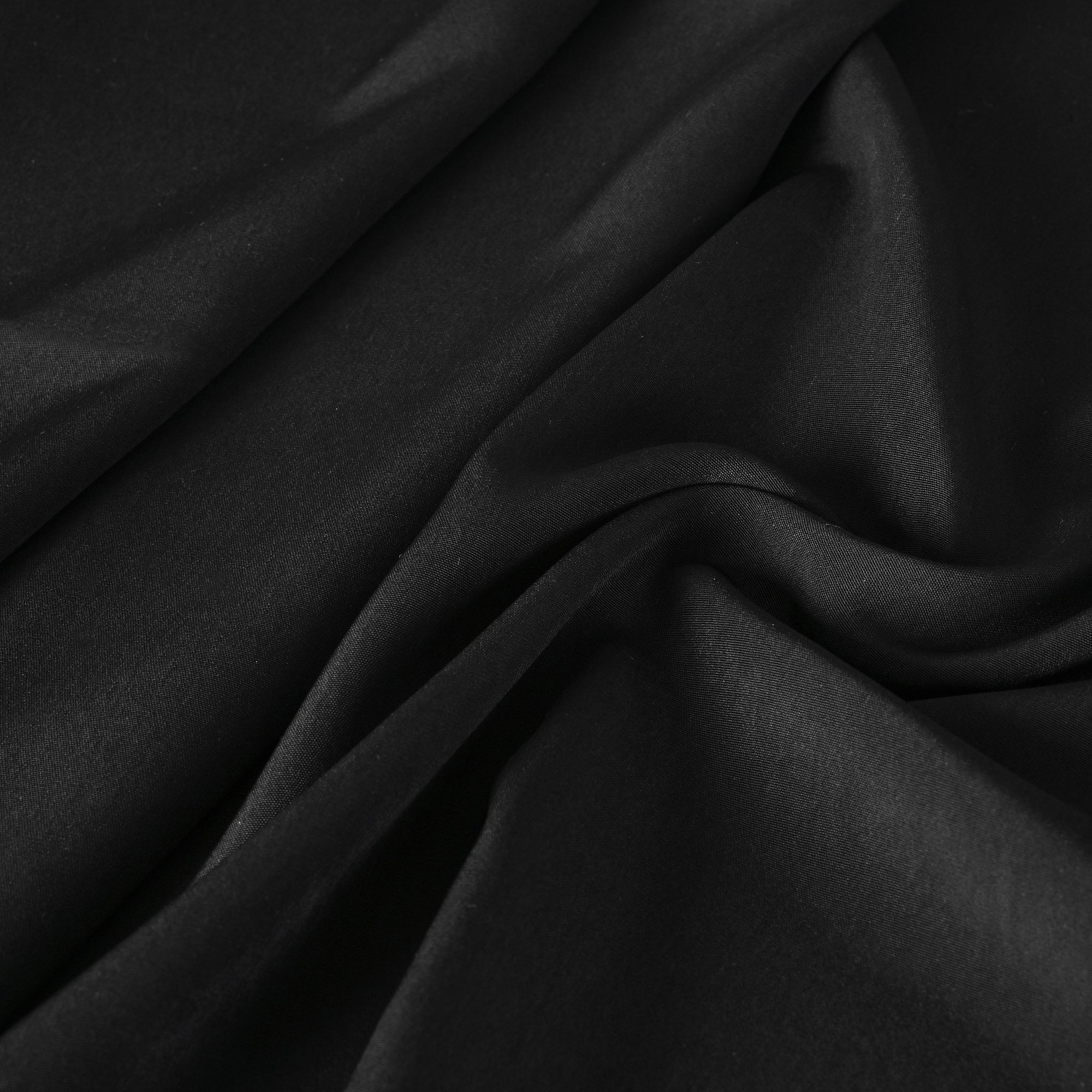 Black Blouse Weight Fabric 3336