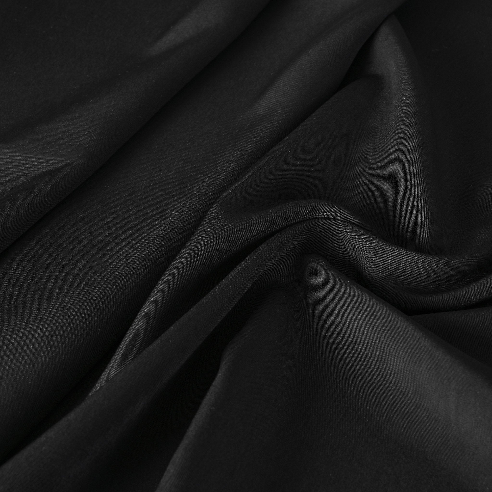 Black Blouse Weight Fabric 3336