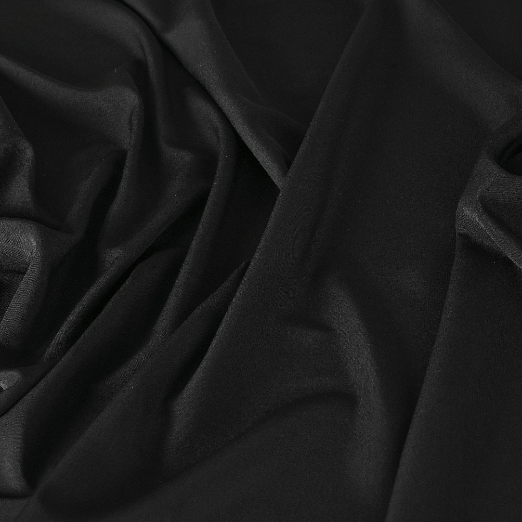 Black Blouse Weight Fabric 3336