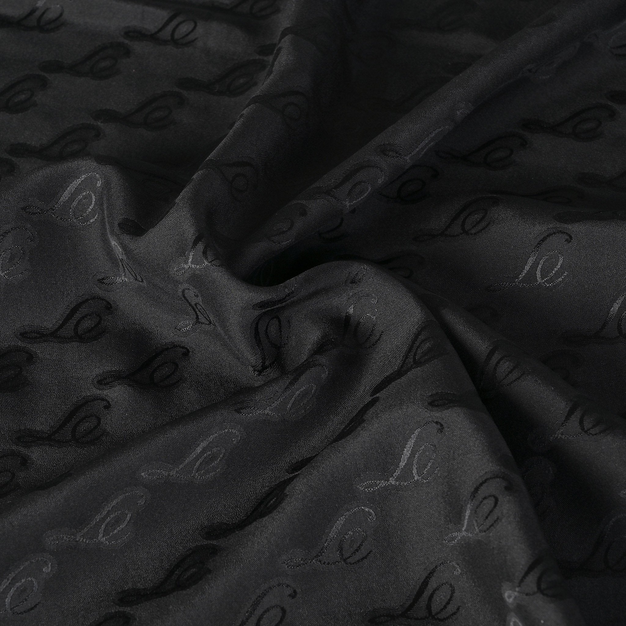 Black Blouse Weight Fabric 5355