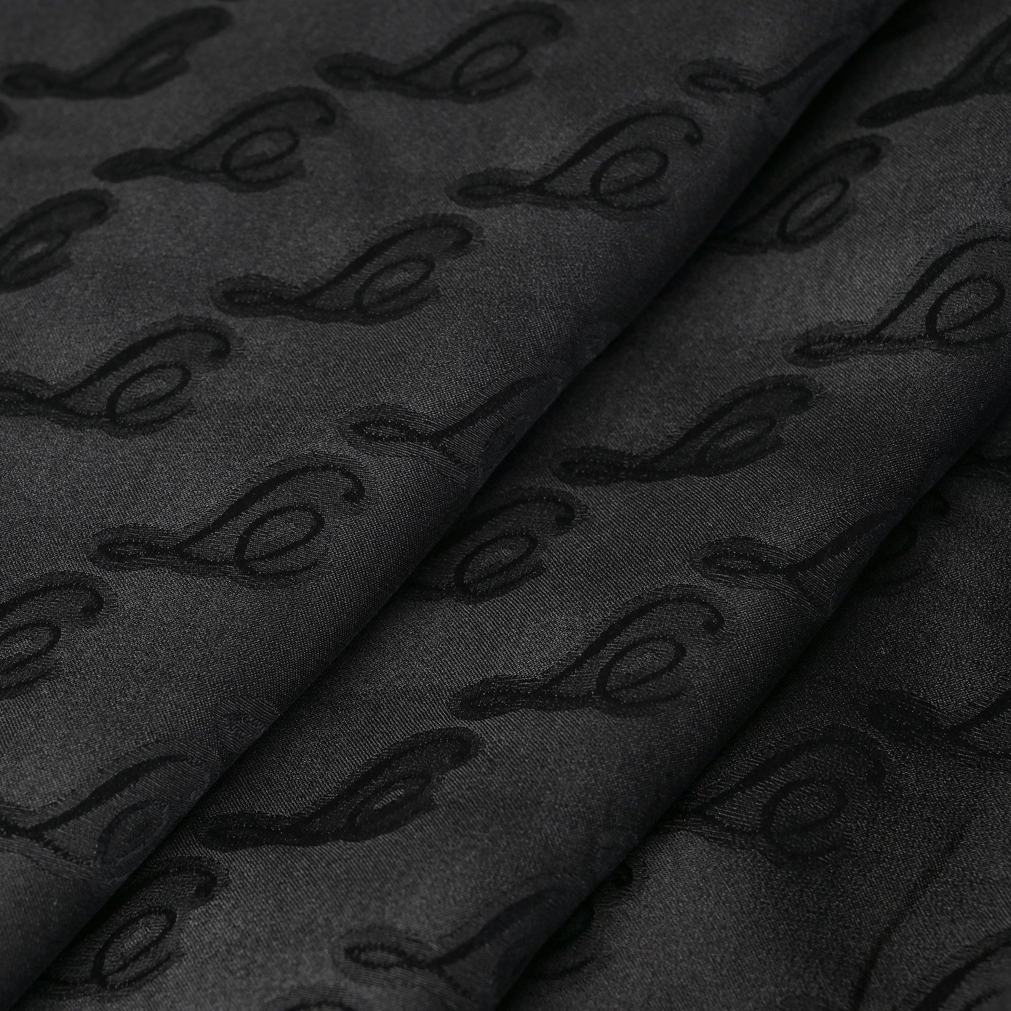 Black Blouse Weight Fabric 5355