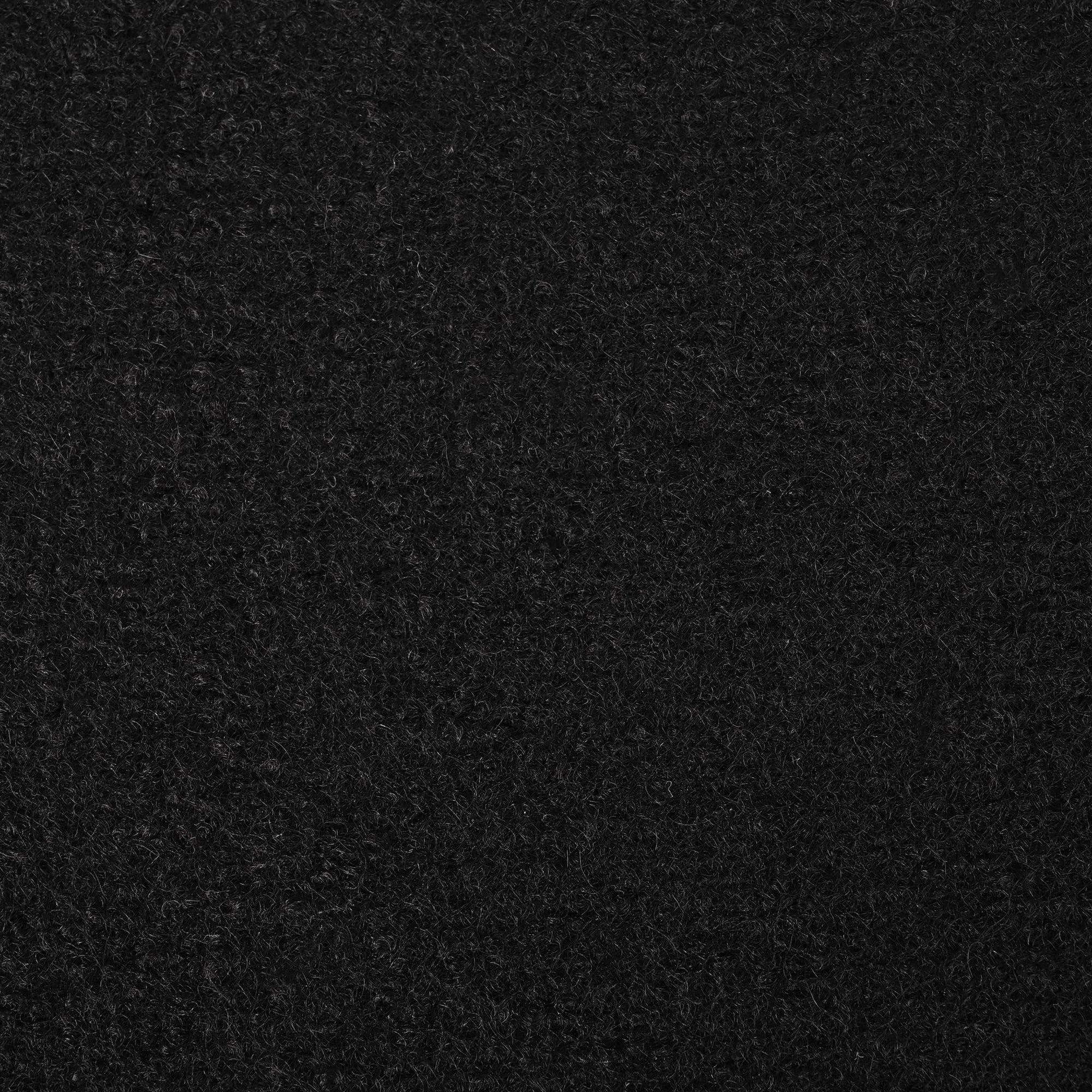 Black Bouclé Coating Fabric 12035