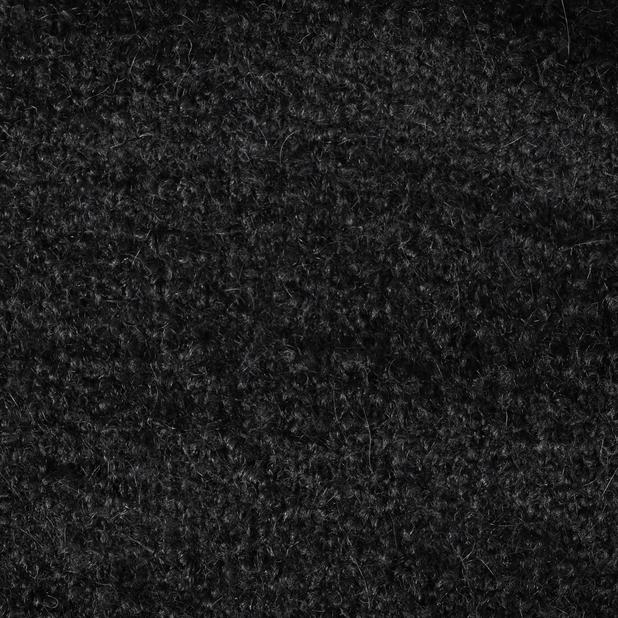 Black Bouclé Coating Fabric 93144