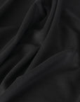 Black Cashmere Coating Fabric 8413