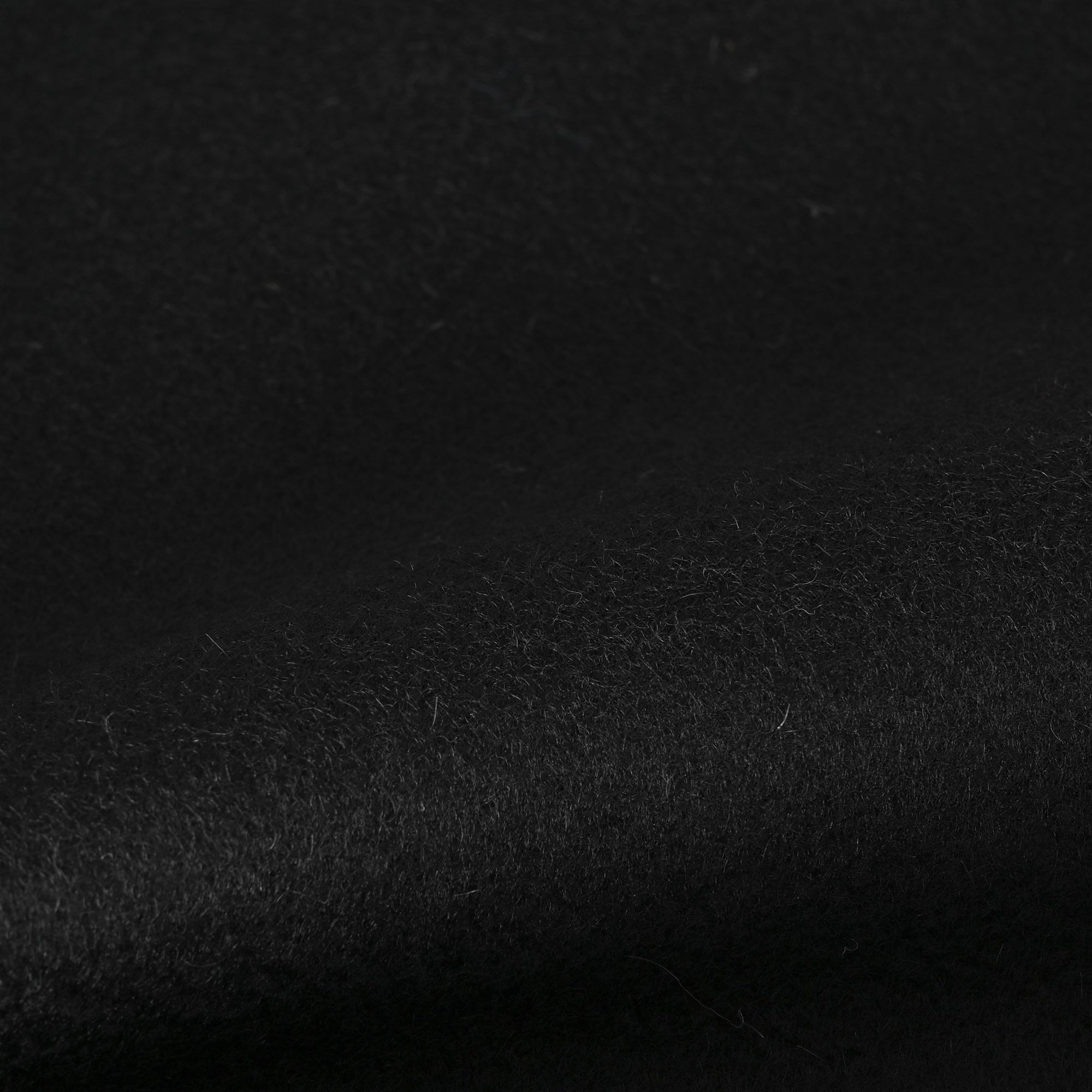 Black Cashmere Coating Fabric 8413