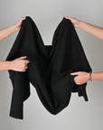 Black Coating Fabric 3379