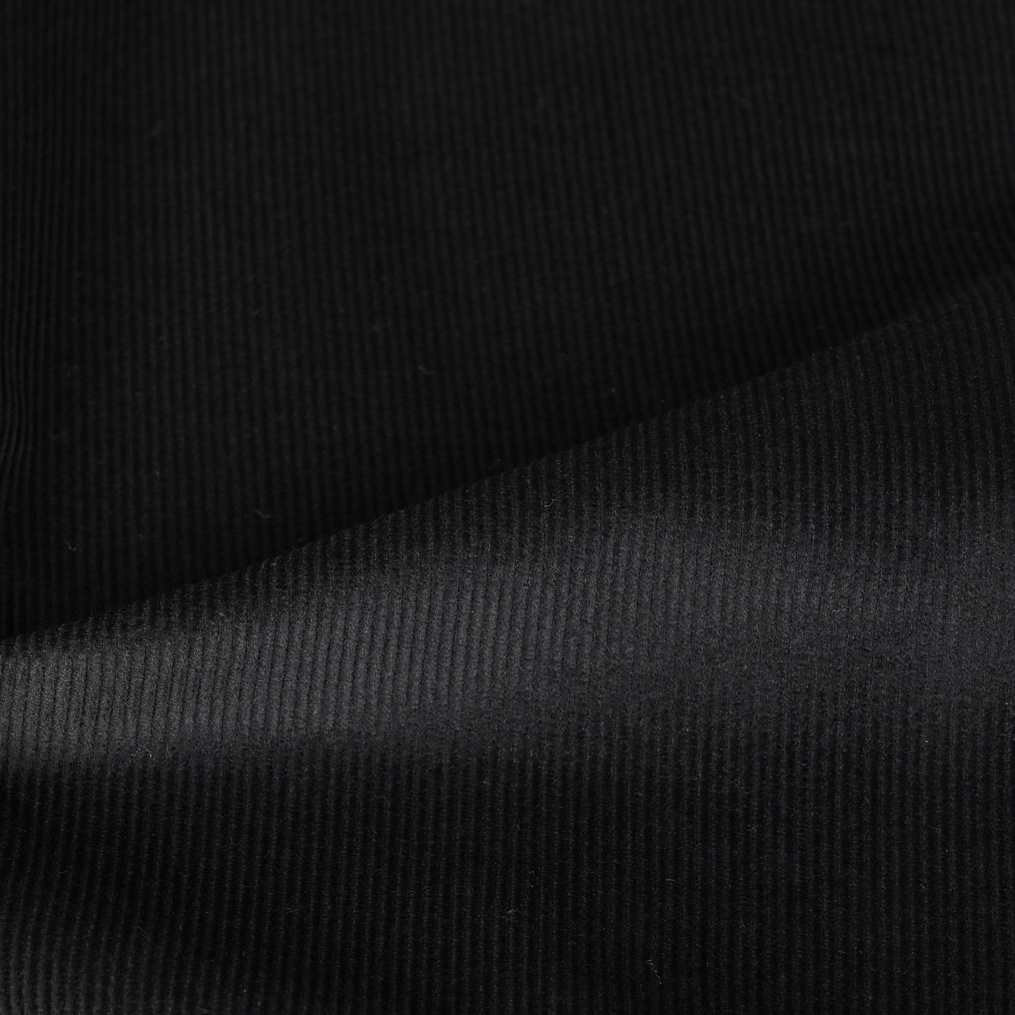 Black Corduroy Fabric 1497