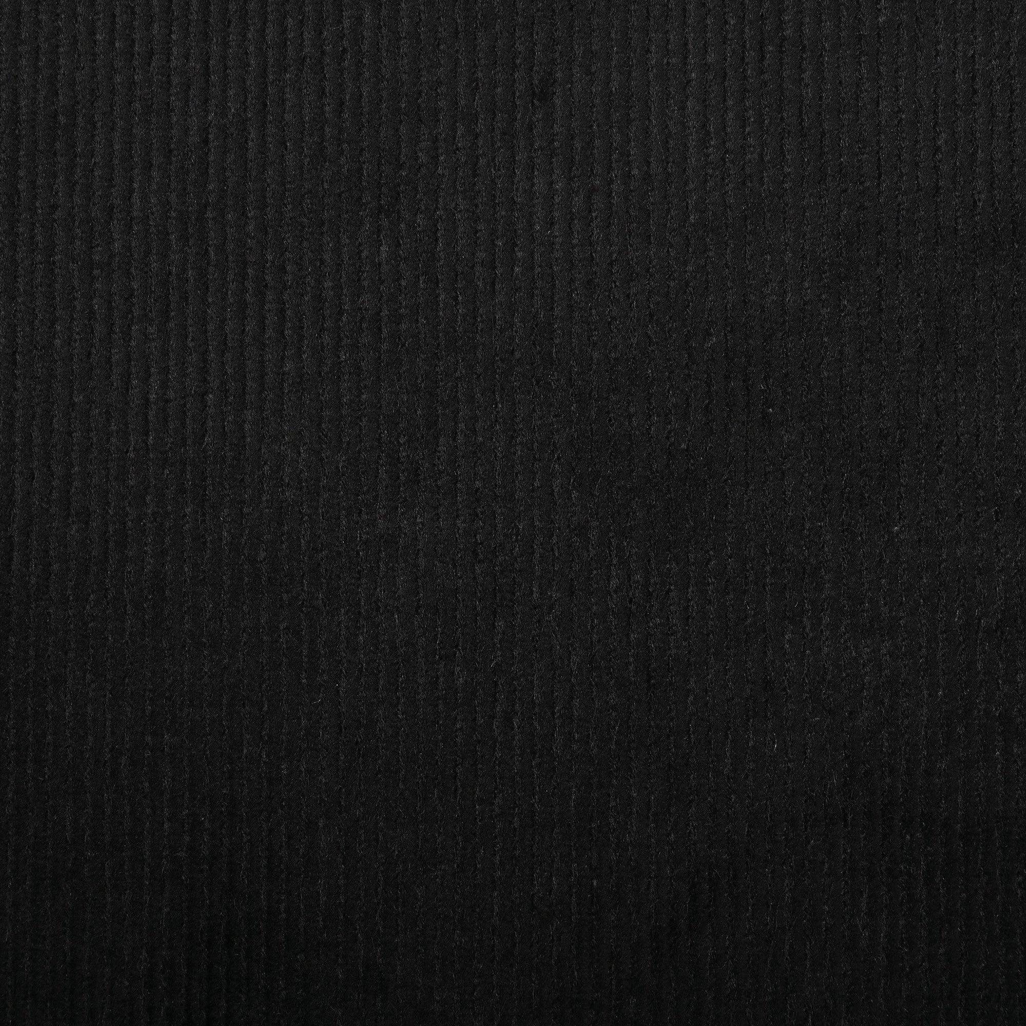 Black Corduroy Fabric 3879