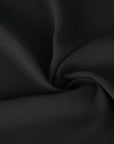 Black Crepe Fabric 2231
