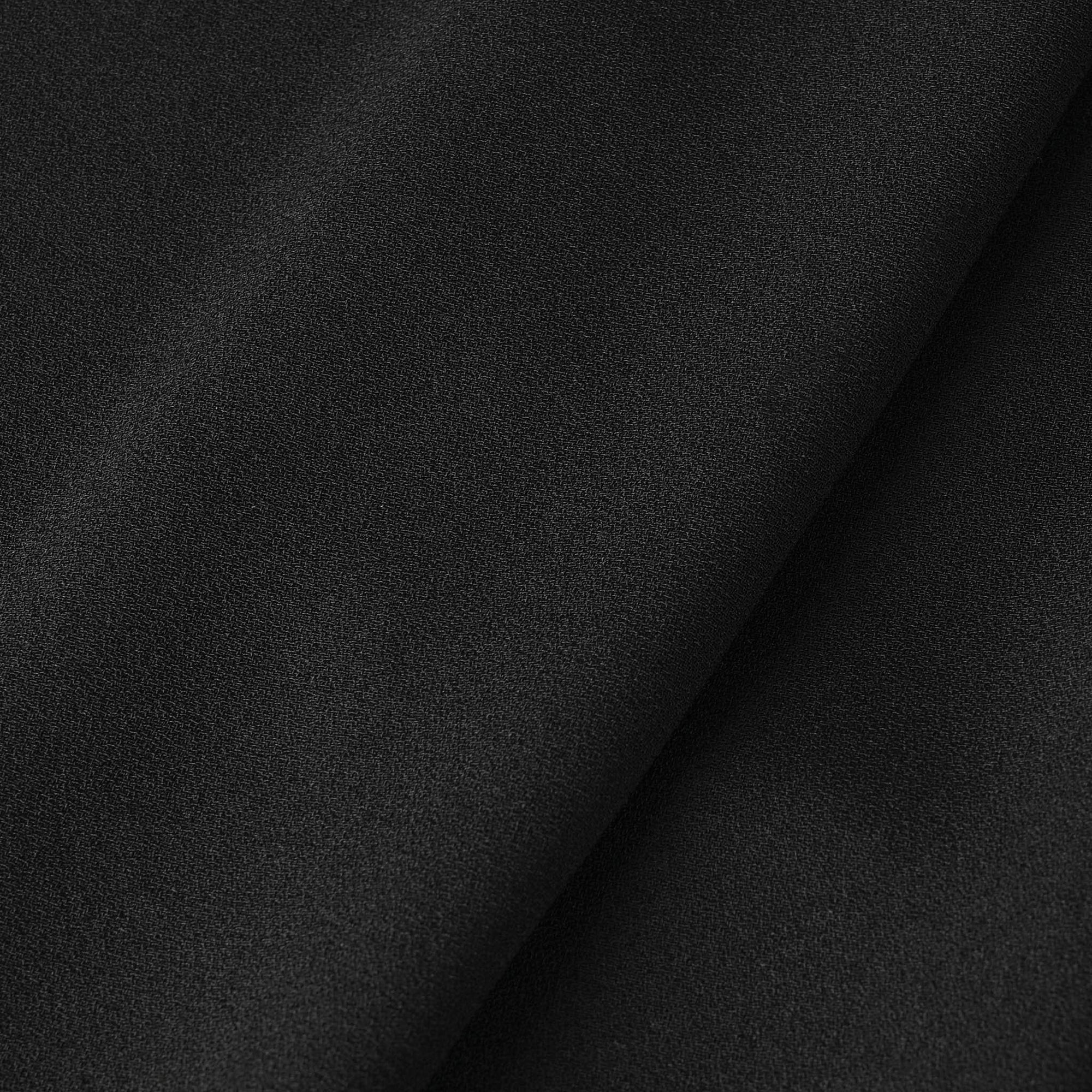 Black Crepe Fabric 2231