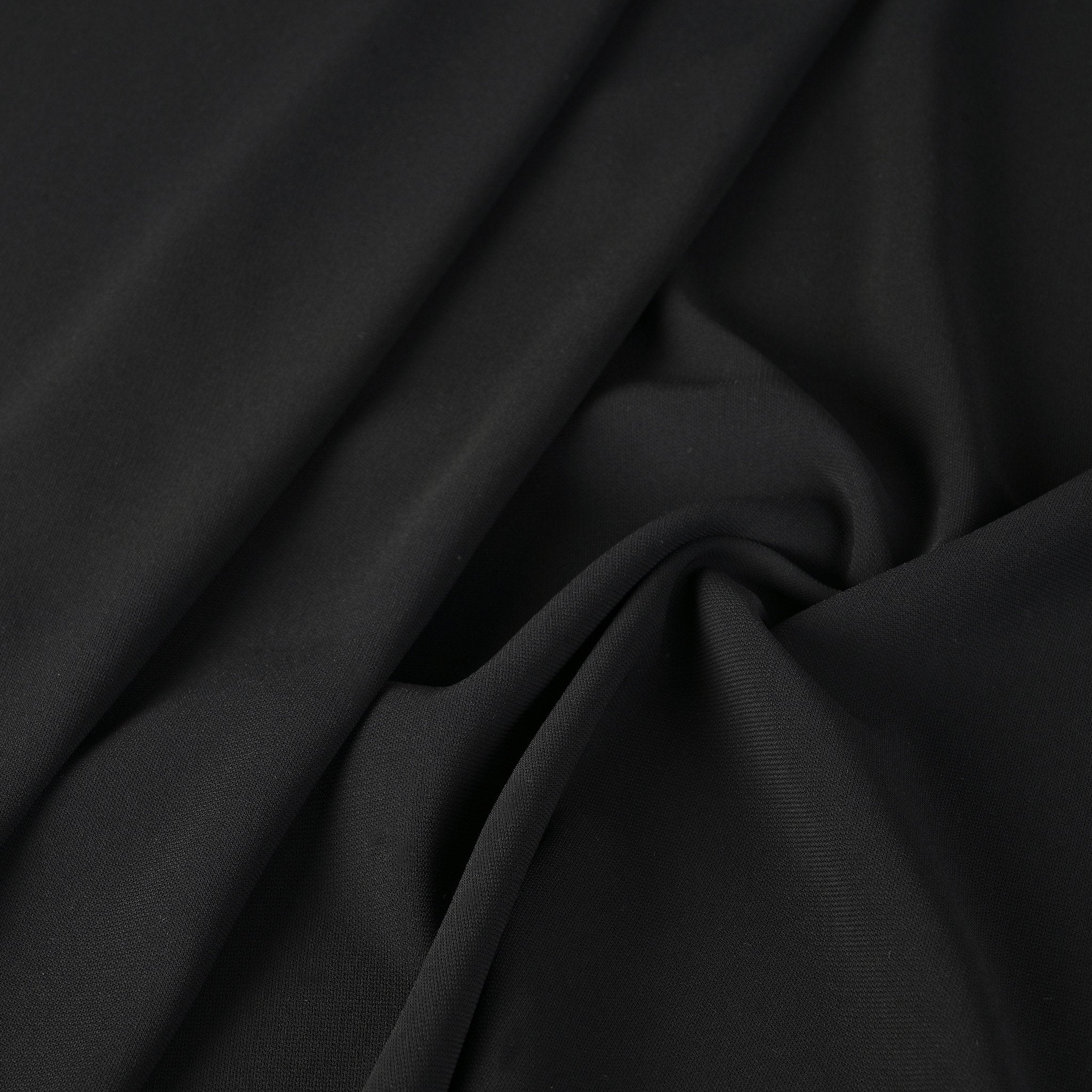 Black Crepe Fabric 2234