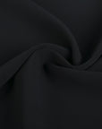 Black Crepe Fabric 3094