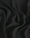 Black Crepe Fabric 3764