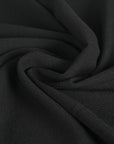 Black Crepe Fabric 3764