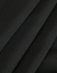 Black Crepe Fabric 3764