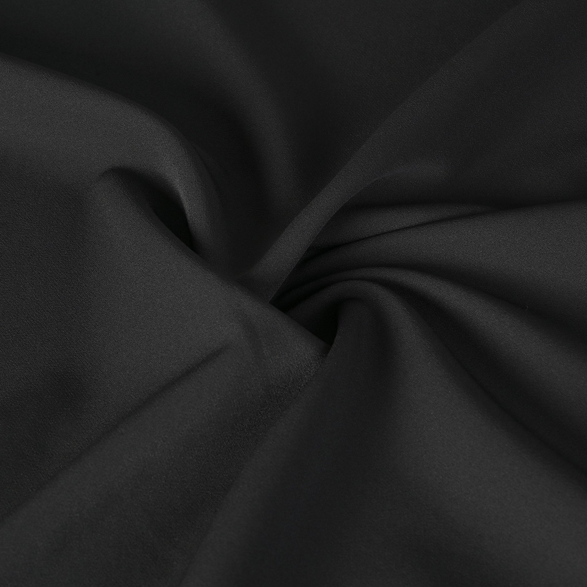 Black Double Weave Fabric 2237