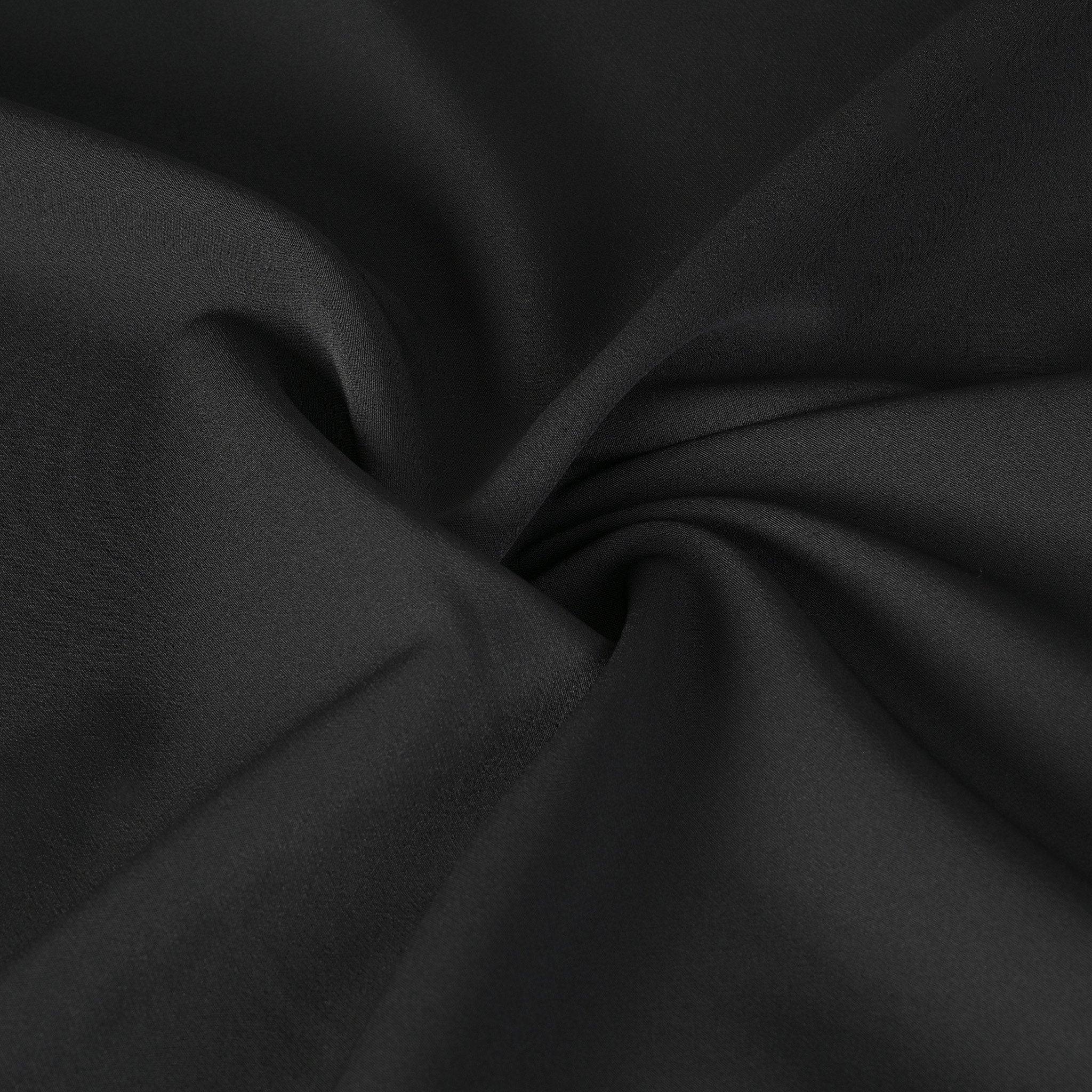 Black Double Weave Fabric 2237