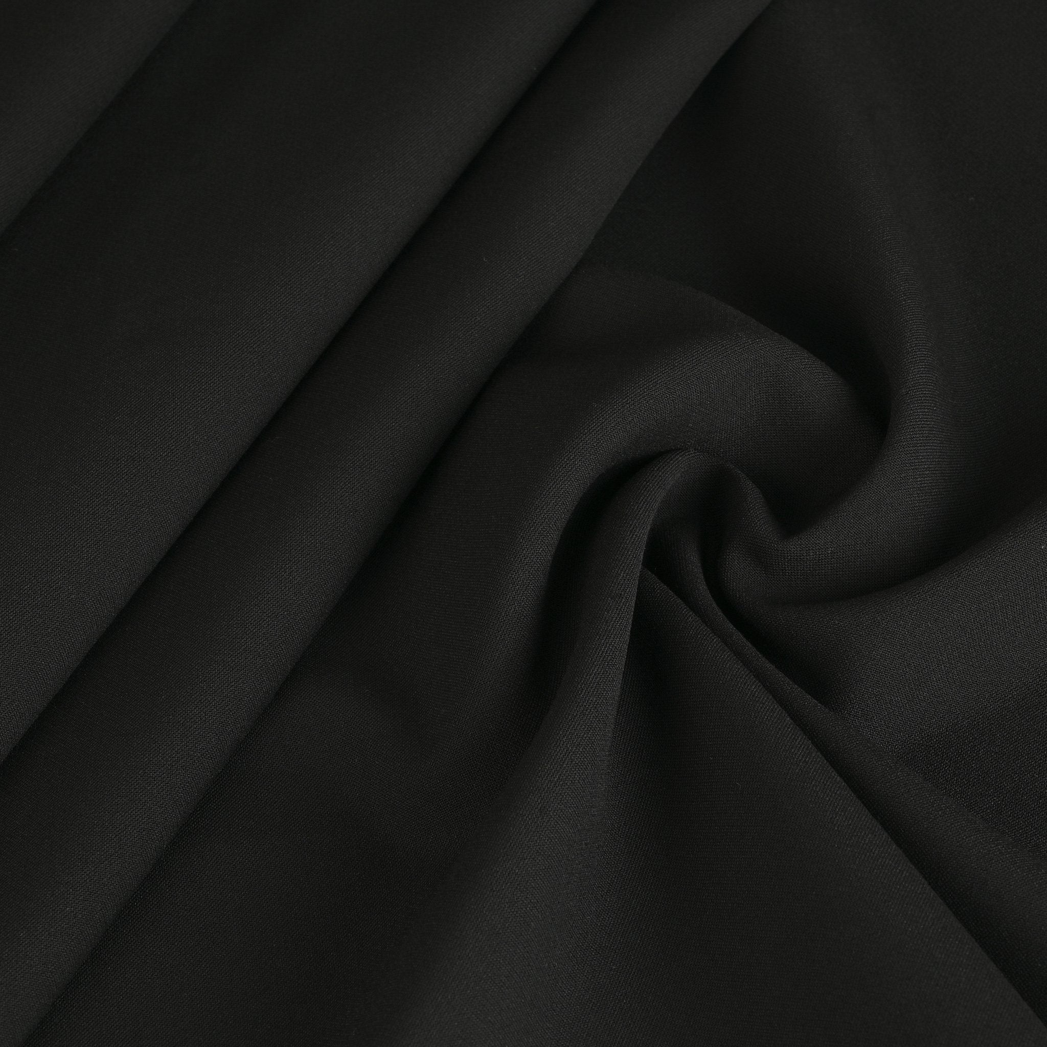 Black Double Weave Fabric 98849