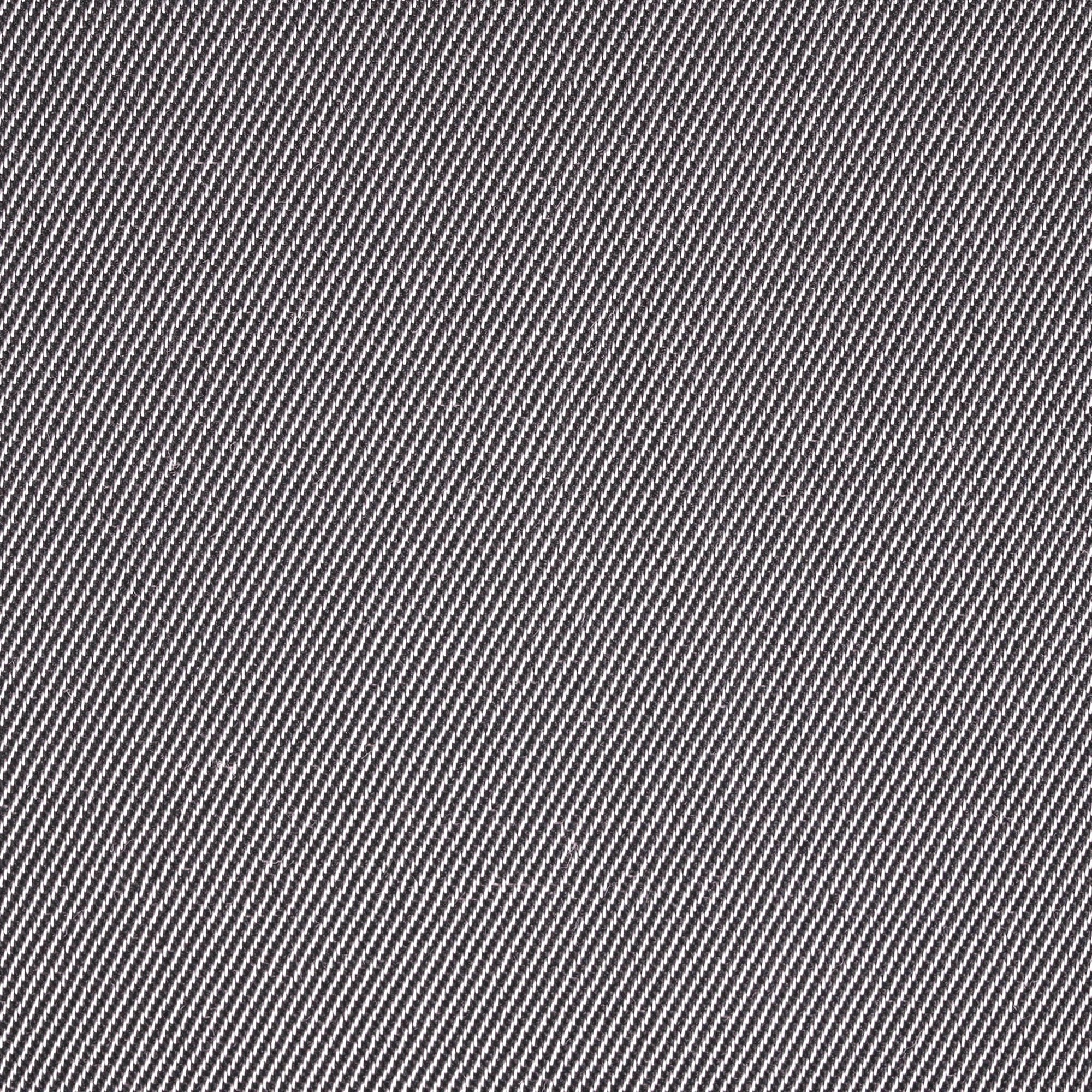 Black Double Weave Twill Fabric 3590