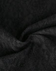 Black Floral Jacquard Fabric 2994