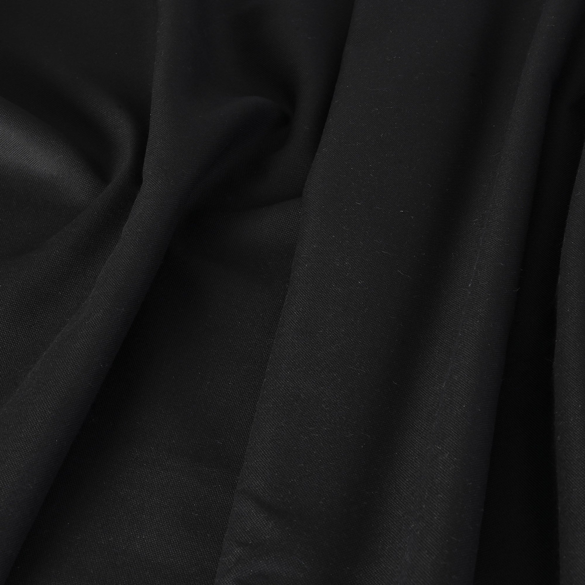 Black Heavy Canvas Fabric 7417