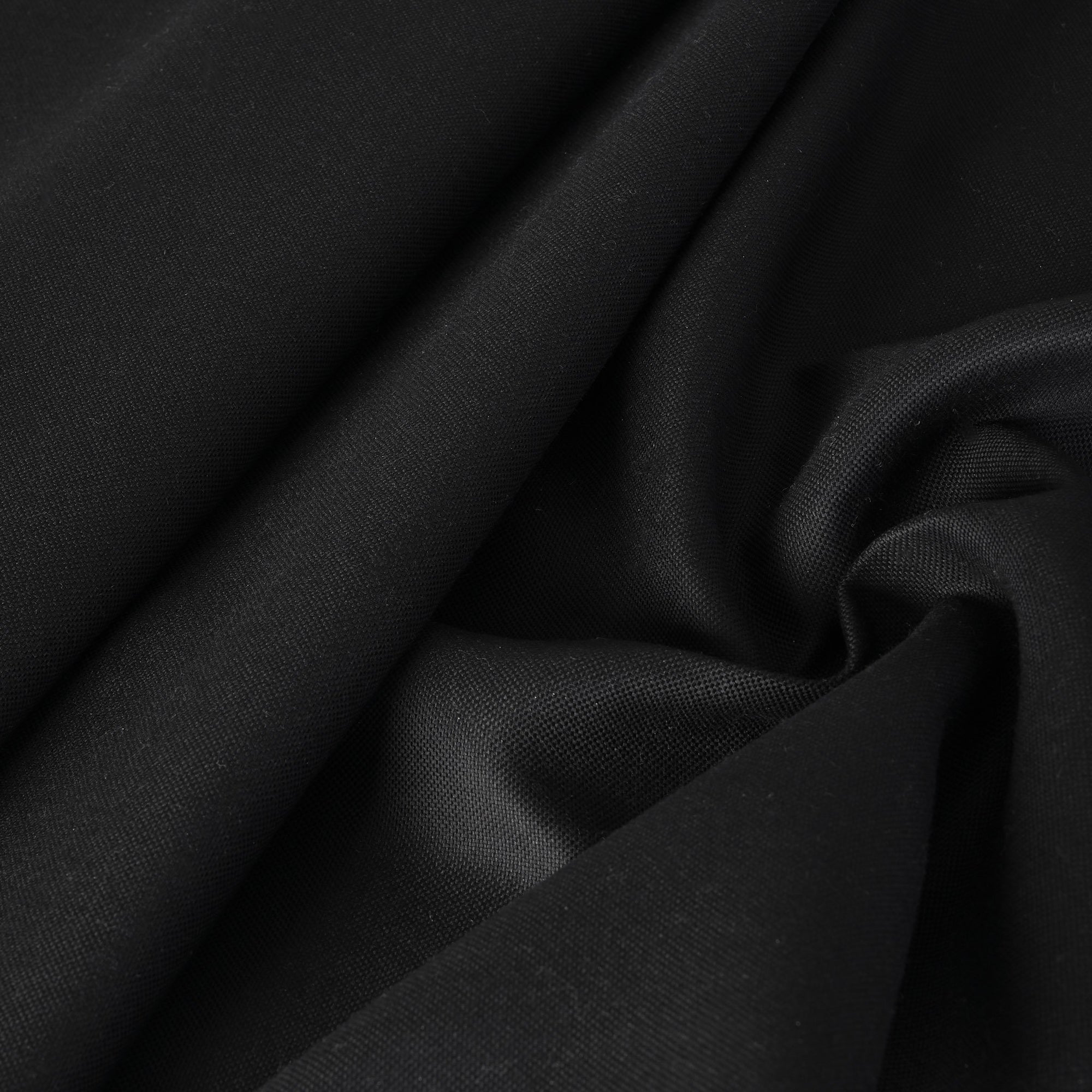 Black Heavy Canvas Fabric 7417