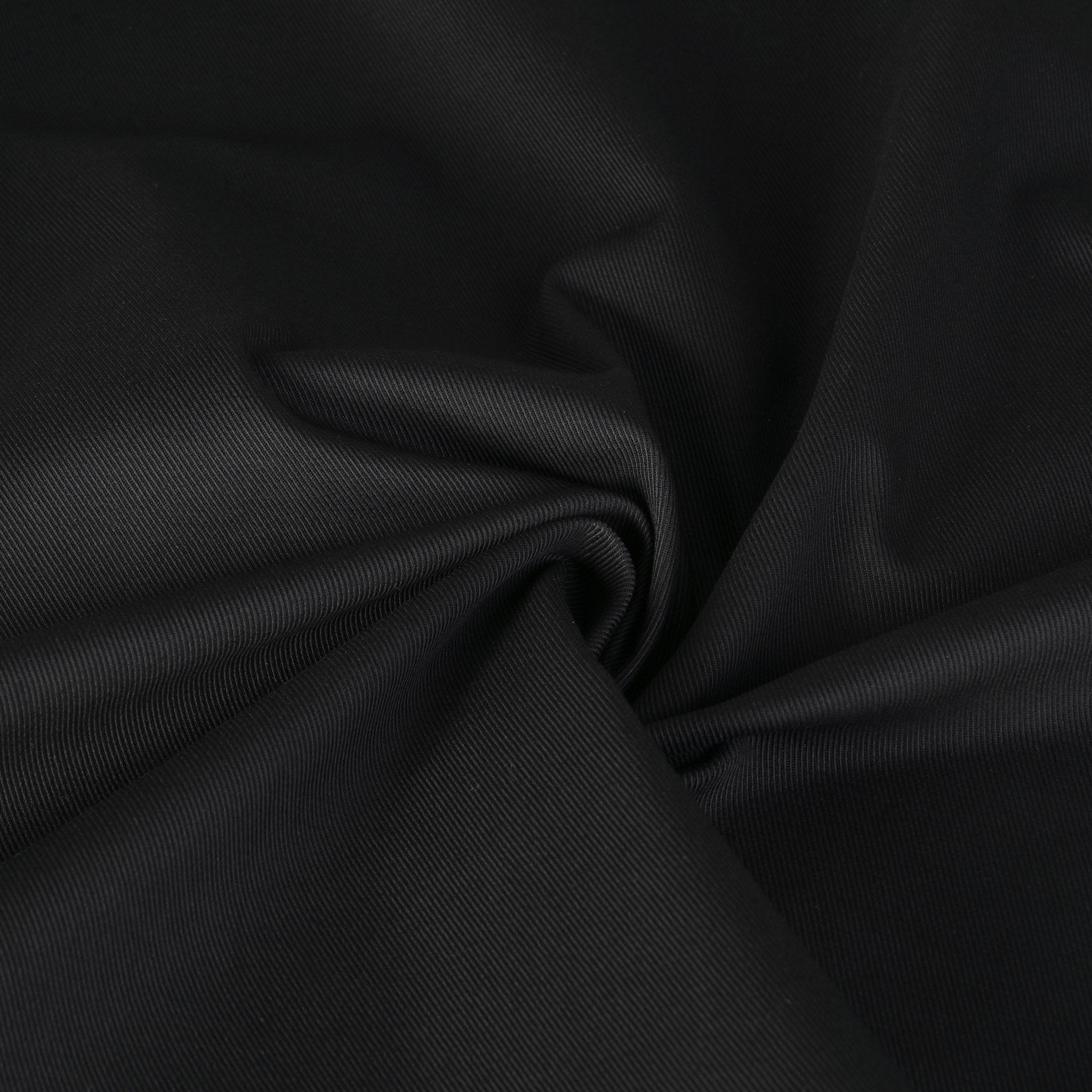 Black Heavy Twill Fabric 3511