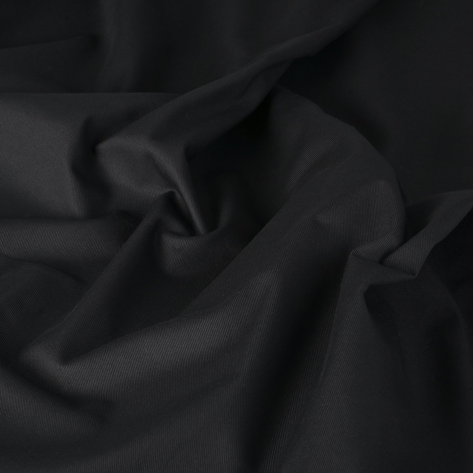 Black Heavy Twill Fabric 3511