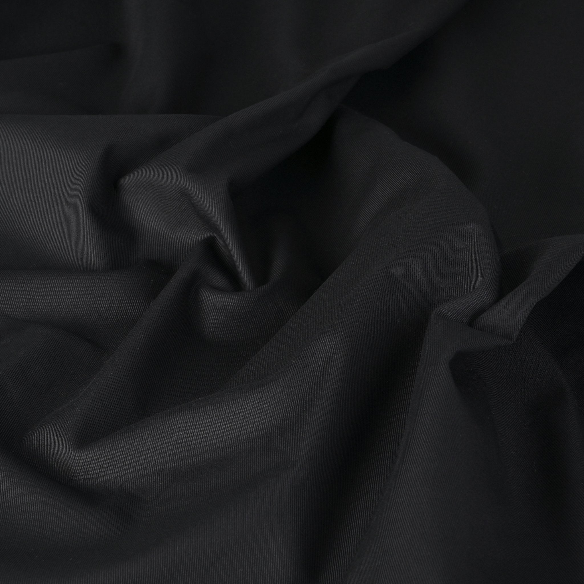 Black Heavy Twill Fabric 3511